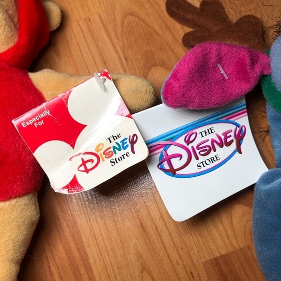 WINNIE The Pooh Dress Up Apple Costume Plush-Reindeer Eeyore Plush Mini Bean Bag - Picture 8 of 9